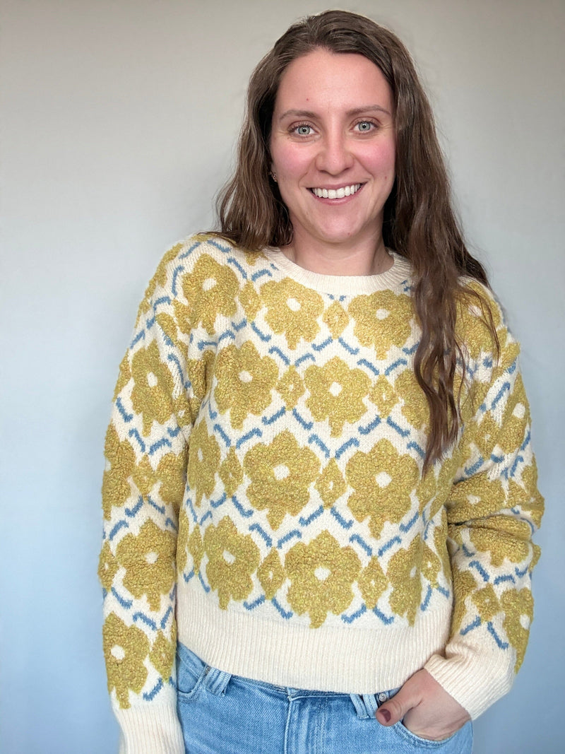 Whitney Floral Sweater