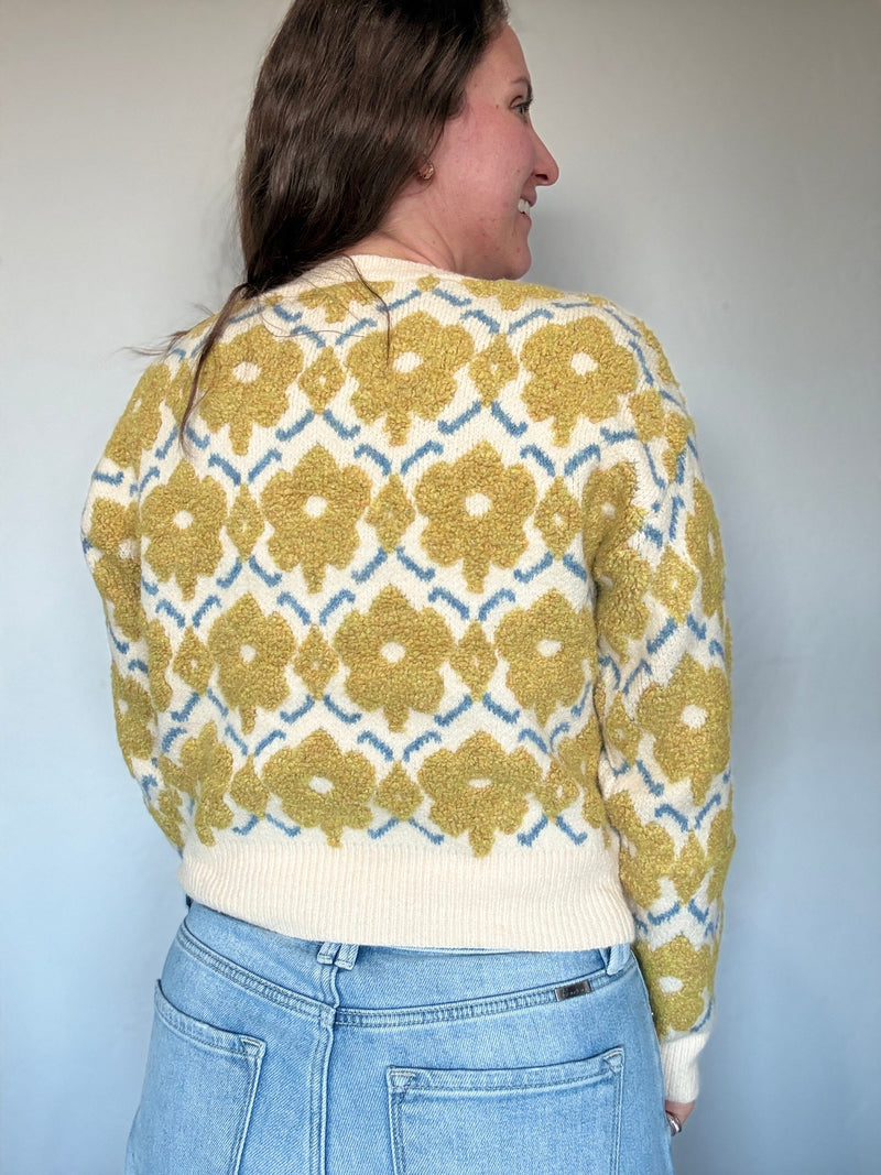 Whitney Floral Sweater
