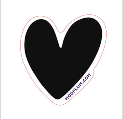 Black Heart sticker