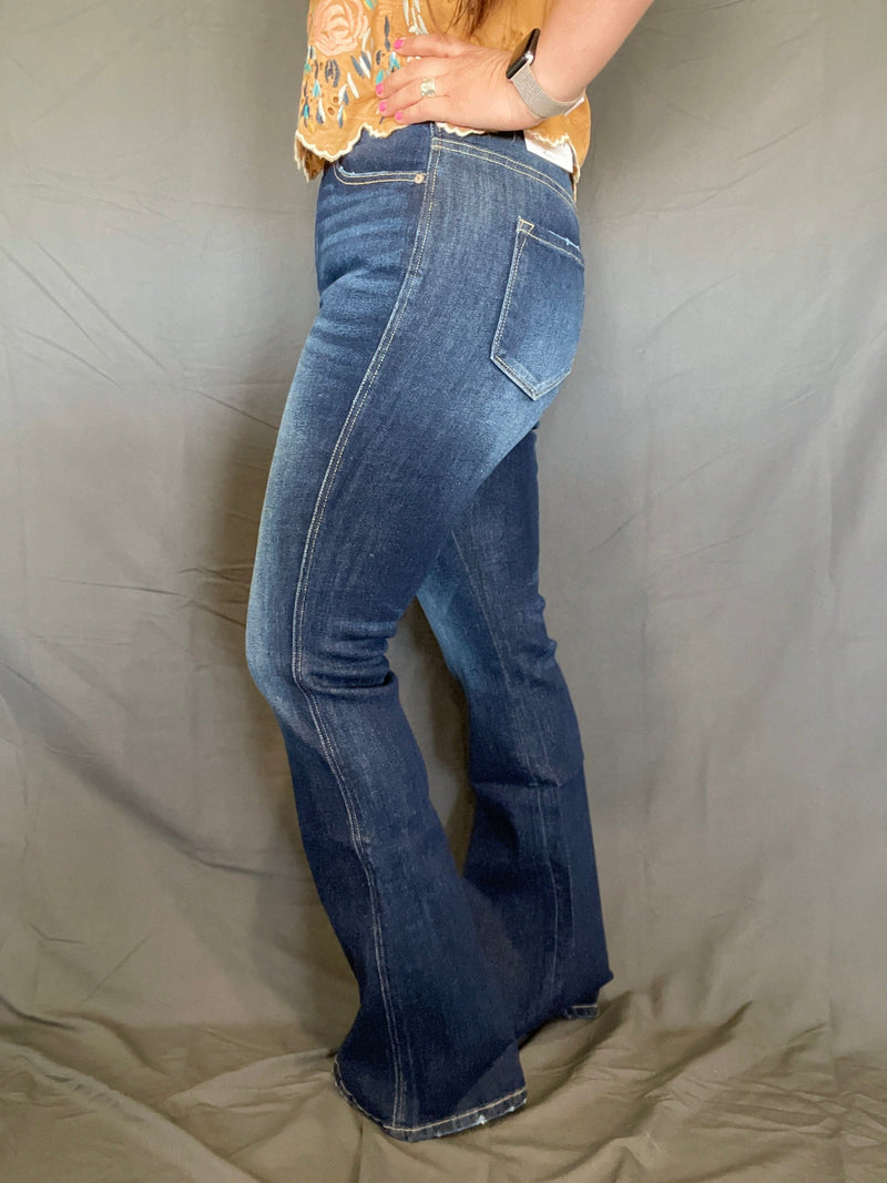 STACEY LOW RISE BELL BOTTOM JEAN