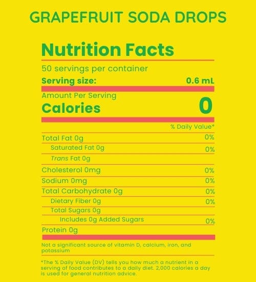 Grapefruit Soda Drops