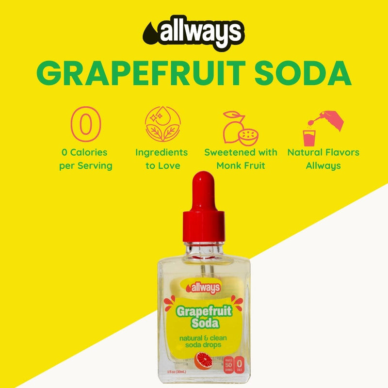 Grapefruit Soda Drops