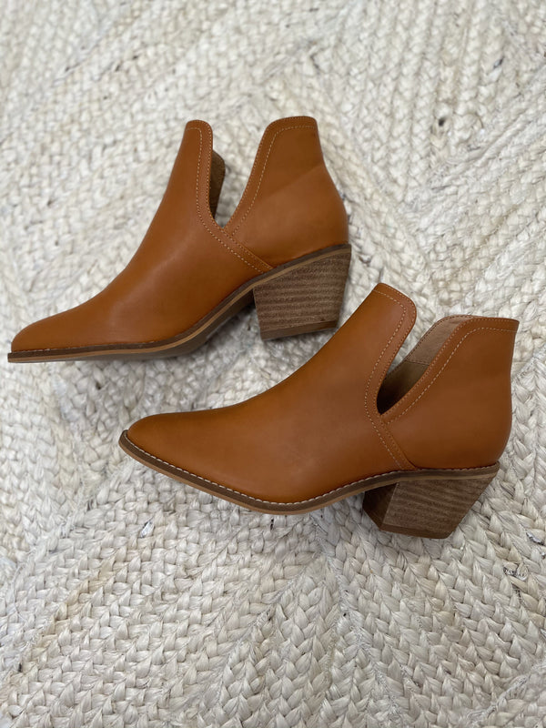 Camel Ankle Booties