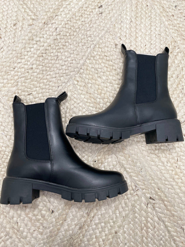 Chunky Black boots